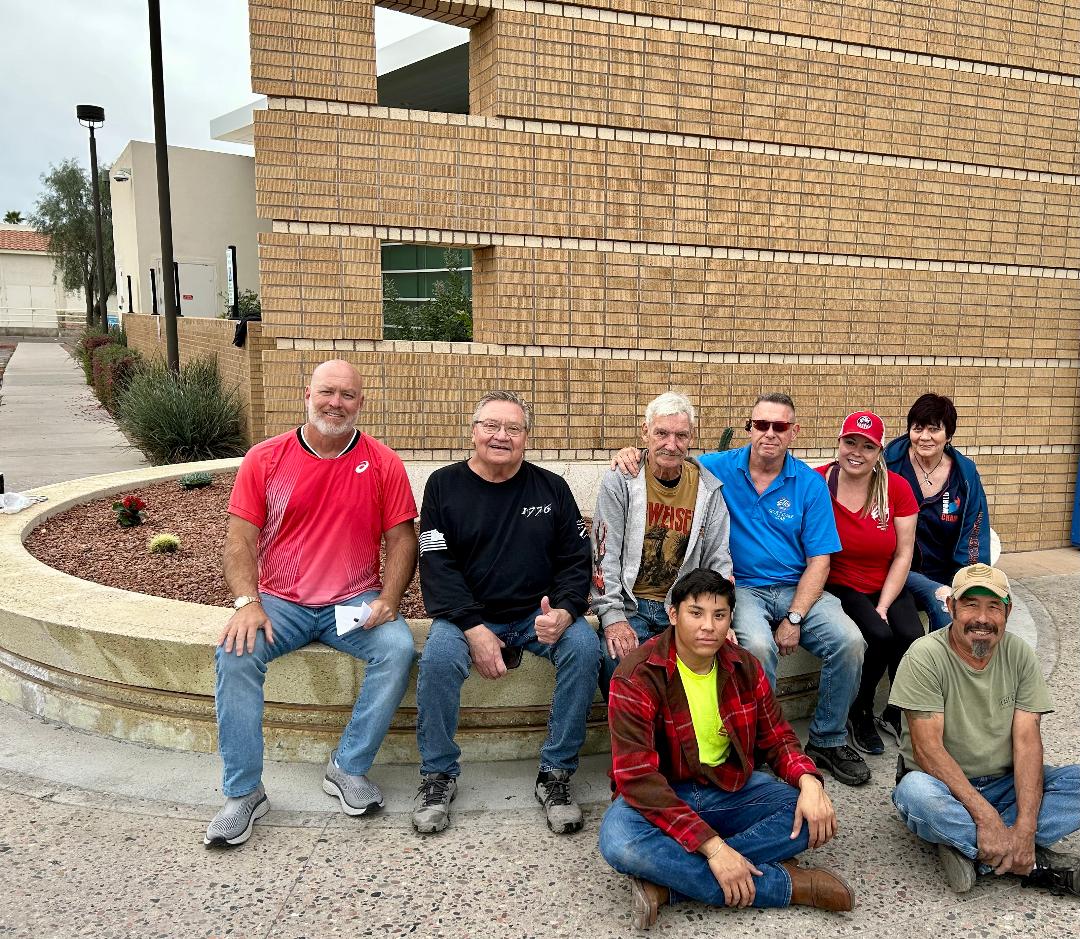 P.E.R. project team for the Granite Reef Senior Center fountain renovation