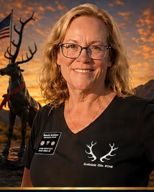 Beverly Schafman, April 2026 Elk of the Month