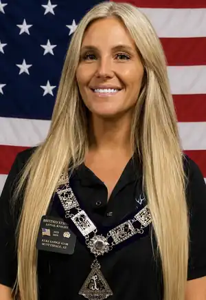 Brittney Strumer, Esteemed Loyal Knight, Scottsdale Elks Lodge #2148
